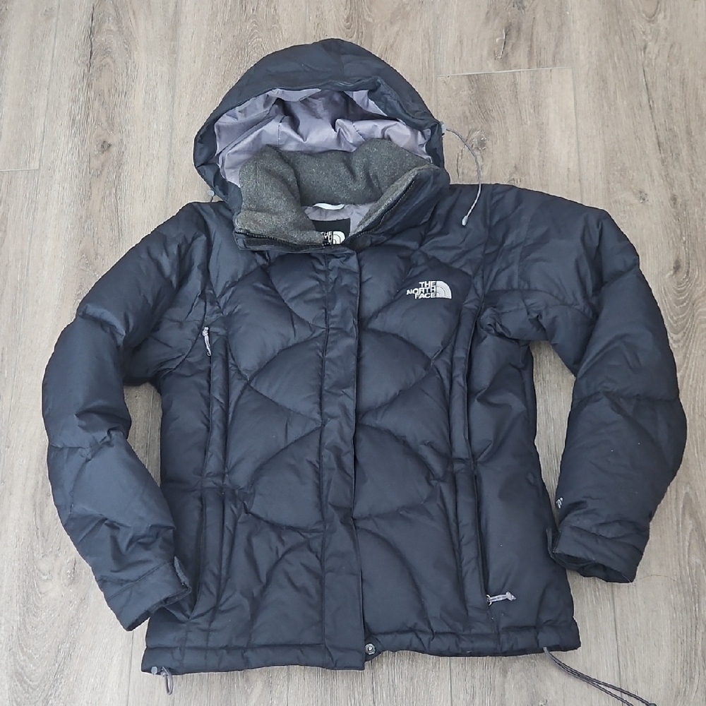The North Face Women's Black Puffer Jacket 600 Prodigy Size S